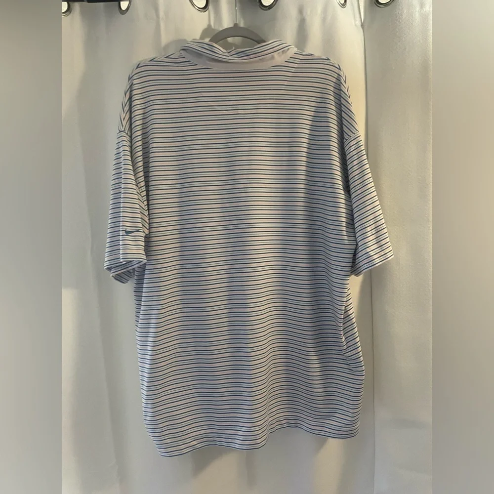 Men’s Nike Dry Fit Striped Polo Shirt XXL